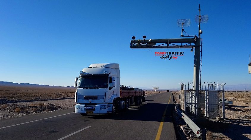WIM توزین در حال حرکت کنترل اضافه بار حمل و نقل جاده ای پندترافیک